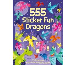 Allsorted - 555 Sticker Fun Dragons Activity Book