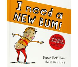 Allsorted - I Need A New Bum Board Book