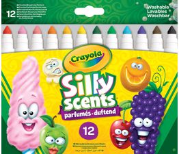 Crayola - Silly Scents Broadline Markers 12 Pack