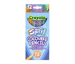 Crayola - Swirl Coloured Pencils 12 Pack