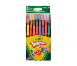 Crayola - Mini Twistable Special Effects Crayons 24 Pack