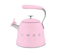 Smeg - Whistling Kettle Pastel Pink