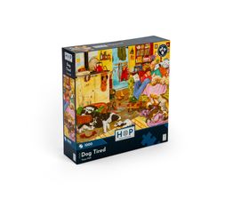 House of Puzzles - Dog Tired 1000 Piece Jigsaw Puzzle