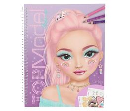 TOPModel - Make Up Colouring Book