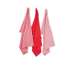 Judge - Tea Towel 3 Pack - Red