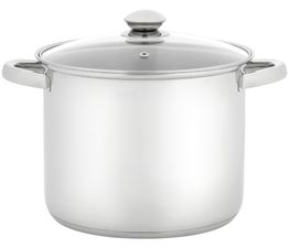 Judge Essentials - Glass Lid Stock Pot 6.5L