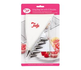 Tala - Icing Bag Set with 6 Nozzles