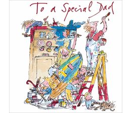 Fathers Day Card - Decorating