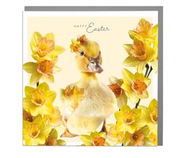 Easter Card - Duckling