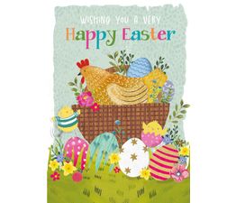 Easter Card - Easter Chicken