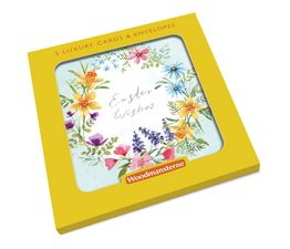 Easter Card - Floral Easter Wreath