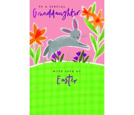Easter Card - Granddaughter Bunny