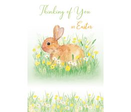 Easter Card - Toy Bunny