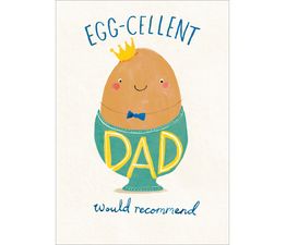 Fathers Day Card - Humpty Dumpty Egg In A Cup