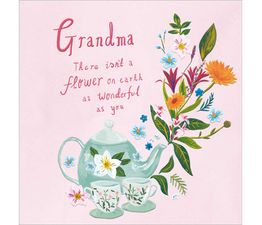 Mothers Day Card - Tea Party Florals