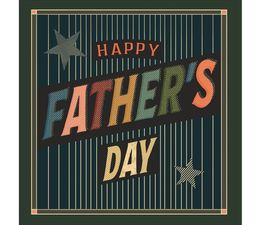 Fathers Day Card - Happy Fathers Day