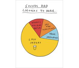 Fathers Day Card - Sounds Dads Can Hear