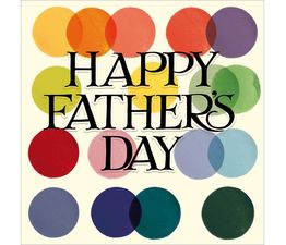 Fathers Day Card - Sponge Spots