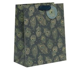 Glick - Large Gift Bag Peacock Quill
