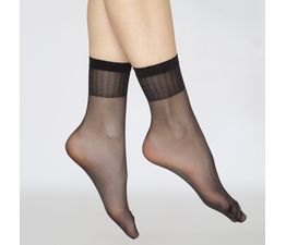 Andrea Bucci - Fancy Top Ankle Highs 2 Pair Pack