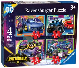 Ravensburger - Batwheels 4-in-a-Box Jigsaw Puzzle