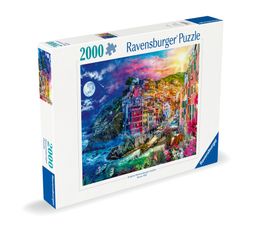 Ravensburger - Colourful Cinque Terre 2000 Piece Jigsaw Puzzle