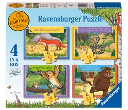Ravensburger - The Gruffalo 4-in-a-Box Jigsaw Puzzle