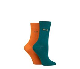 Elle - Bamboo True Socks Marmalade 2 Pair Pack