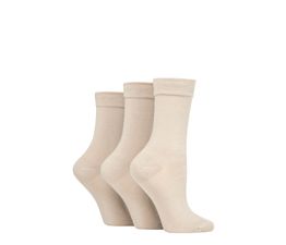 Sockshop - Bamboo Socks 3 Pair Pack - Natural