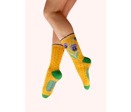 Powder - Ankle Socks Perfect Pansies