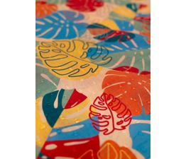 Powder - Infinity Scarf Exotic Leaves