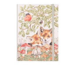 Wrendale Designs - Flexi Notebook Under the Oak Tree Fox