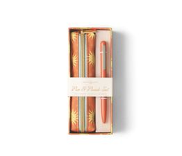 Designworks Ink - Pen &amp; Pouch Set Terracotta Sun