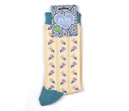 Peace Of Mind - Ankle Socks Cream Flower