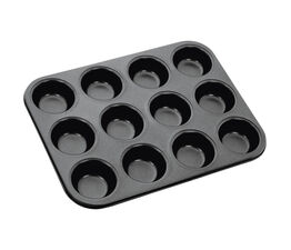Stellar 12 Cup Stainless Steel Non-Stick Muffin/Cupcake Tin