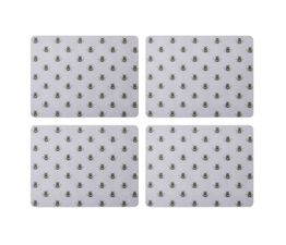 Creative Tops - Bee Print Pack of 4 Premium Placemats