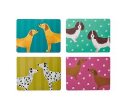 Creative Tops - Dog Print Pack of 4 Premium Placemats