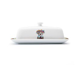 Mikasa - Tipperleyhill Porcelain Puppy Butter Dish