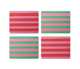 Creative Tops - Stripe Print Pack of 4 Premium Placemats