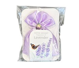 White Rose Aromatics - Butterfly Garden Lavender Fragrant Satin Bag