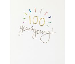 100th Birthday Card