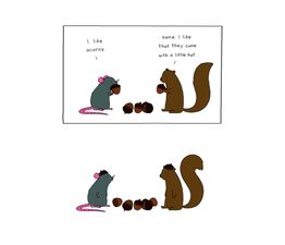 Acorn Hat Greetings Card