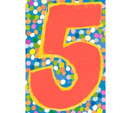 Age 5 Birthday Card