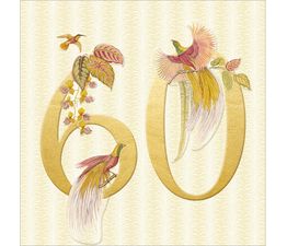 Age 60 Bird of Paradise