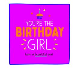 Birthday Girl Birthday Card