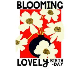 Blooming Lovely Birthday Card