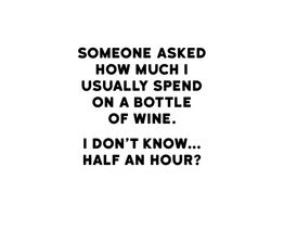 Bottle Of Wine Greetings Card