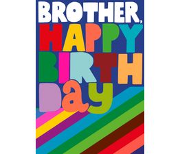 Brother Greetings Card