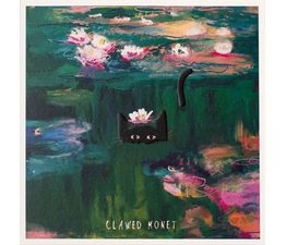 Clawed Monet Greetings Card
