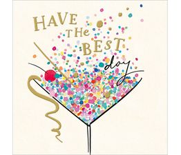 Cocktail Hour Greetings Card